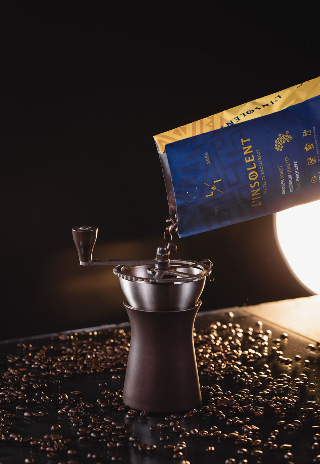 L’Insolent café en grains